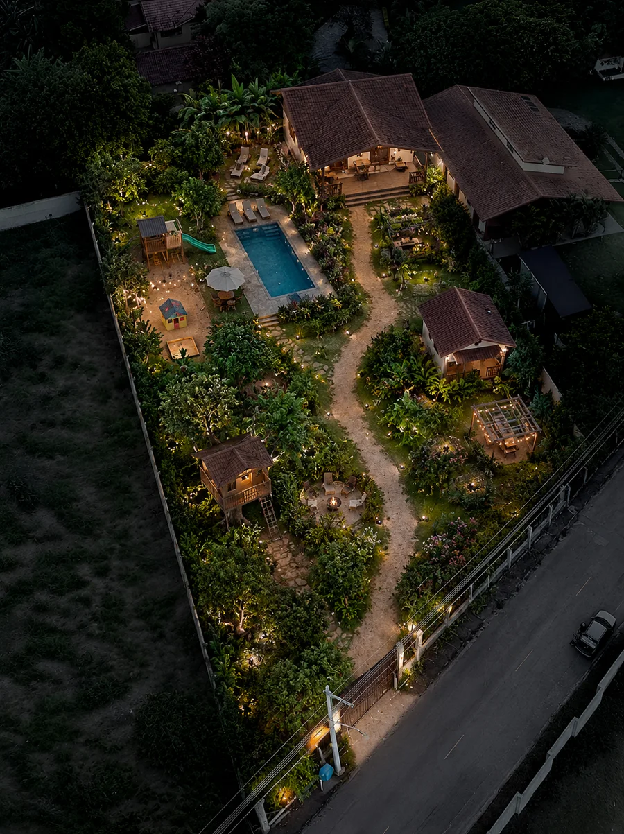 Ideia de chácara com área gourmet em terreno de 1.800m² em Taubaté
